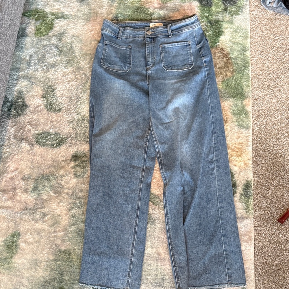 High-Rise Wide Leg Jeans